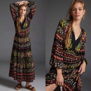 ANTHROPOLOGIE Farm Rio Glynn Maxi Dress
